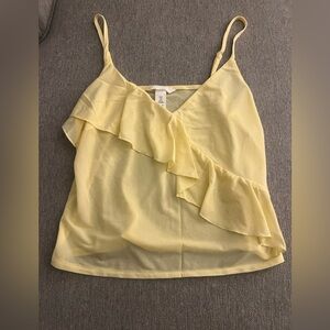 H&M Ruffle Front Camisole